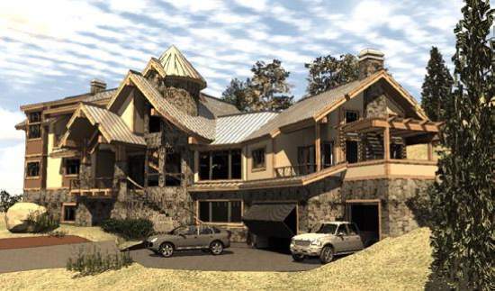 luxury log cabins plans